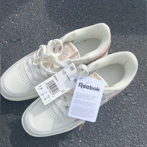 Reebok Club C Double Cheetah Print Leather